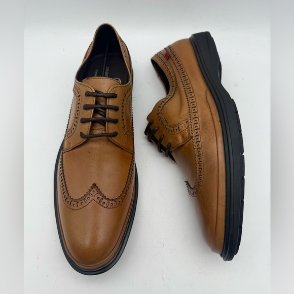 BRAND NEW Marc Joseph New York William Tan Burnished Leather Wingtips Size 9.5 main image 6